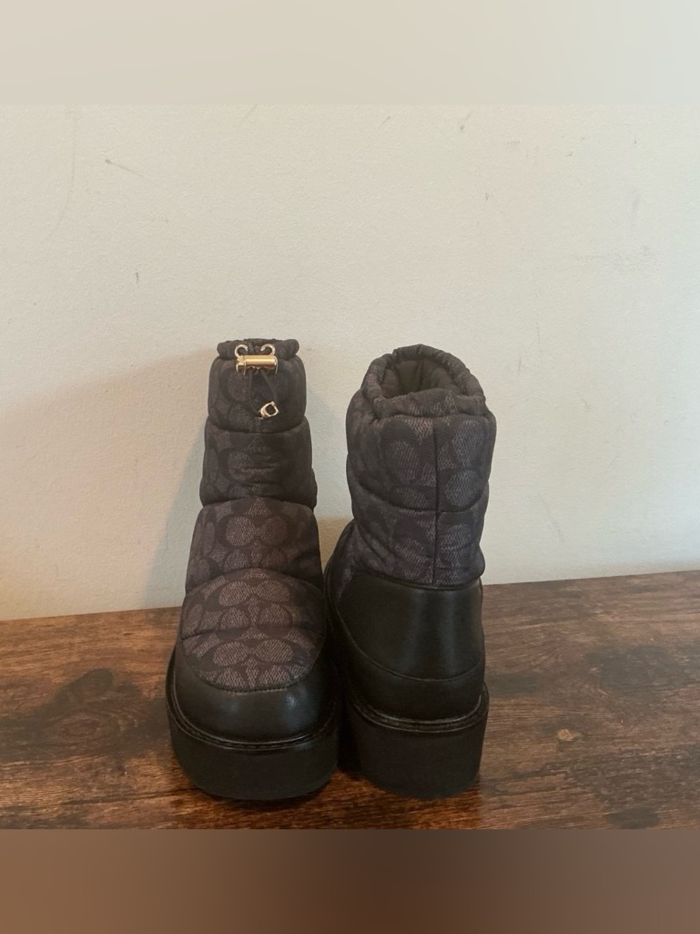 Coach Idella Bootie In Signature Nylon - Picture 4 of 5